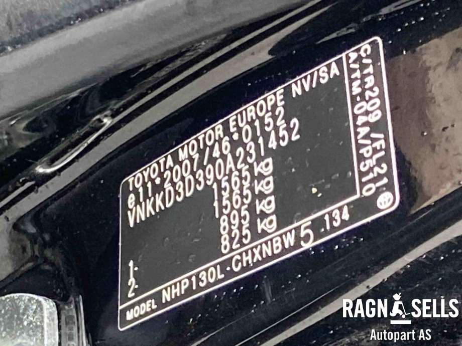 Toyota Yaris 2014-2020 (Type III, Fase 2) , Motorkode: 1NZ-FXE, Girkassekode: 