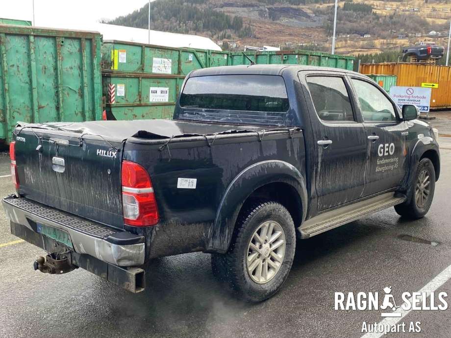 Toyota Hilux 2012-2016 , Motorkode: 1KD-FTV, Girkassekode: 