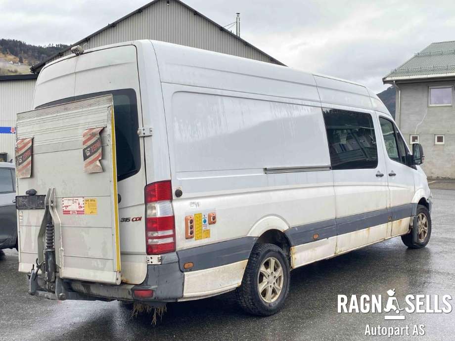 Mercedes Sprinter 2006-2013 (Fase 1) (906) (906), Motorkode: OM646.986, Girkassekode: 