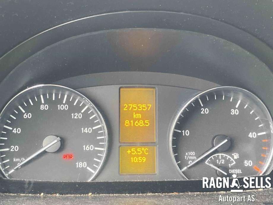 Mercedes Sprinter 2006-2013 (Fase 1) (906) (906), Motorkode: OM646.986, Girkassekode: 
