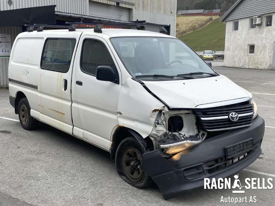 Toyota Hiace 2007-2012 (Fase 3) , Motorkode: 2KD-FTV, Girkassekode: 
