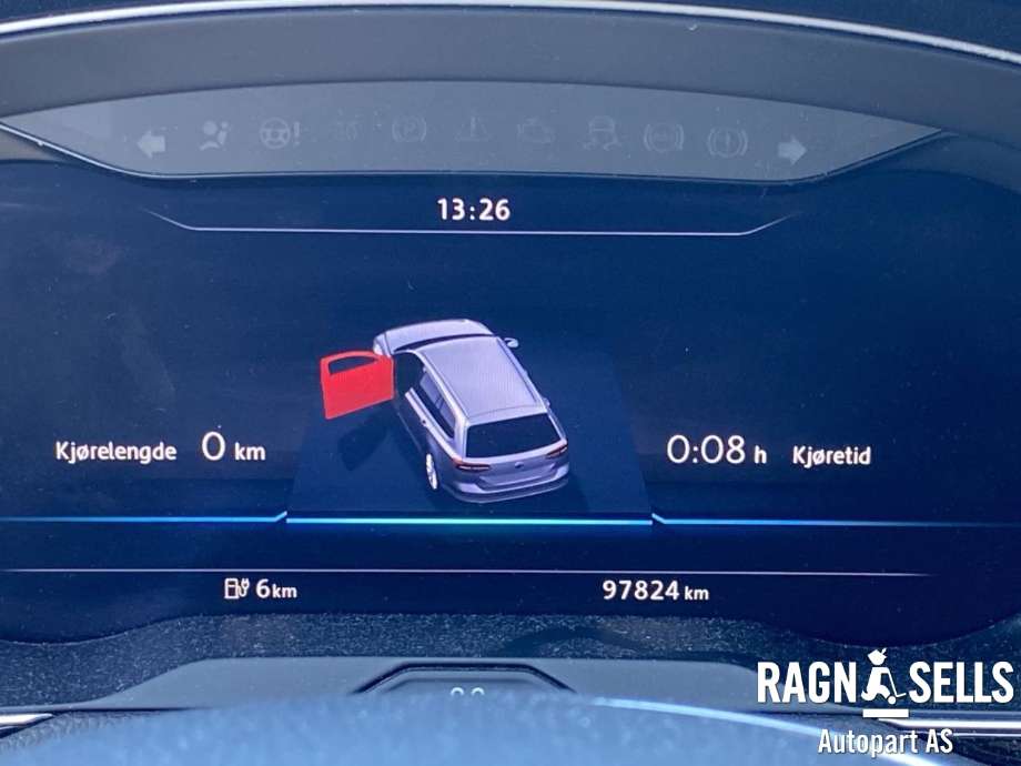 VW Passat 2015-2019 (Fase 1) (B8) (B8), Motorkode: CUKC, Girkassekode: RNV