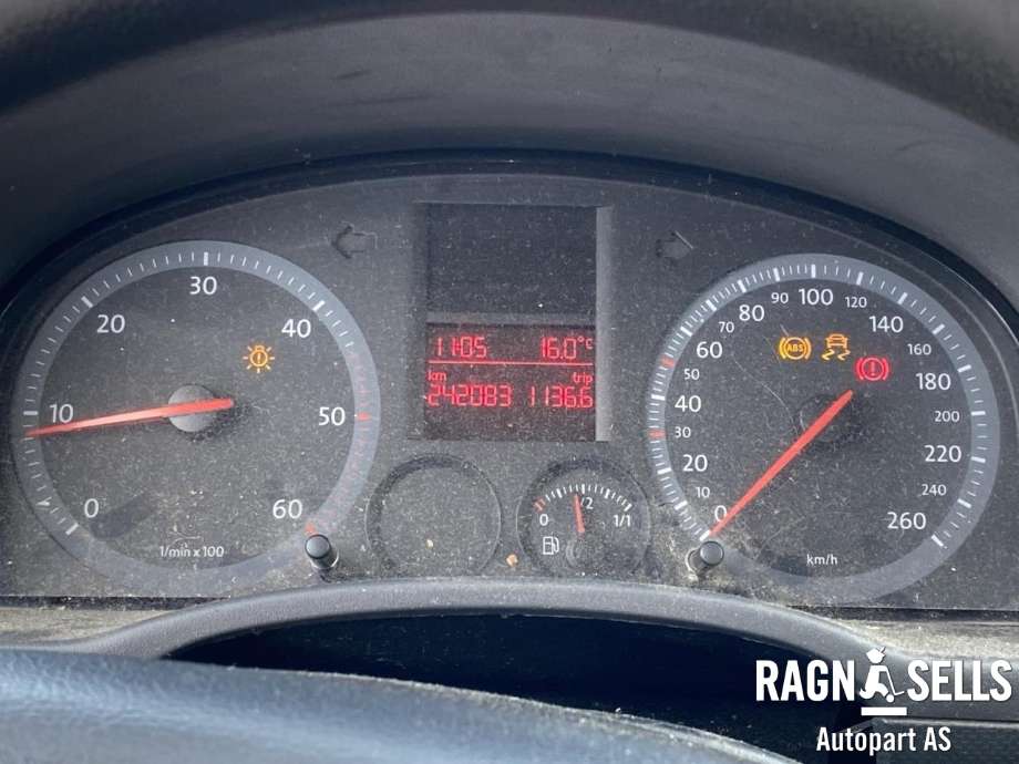 VW Caddy 2004-2010 (Type III, Fase 1) , Motorkode: BLS, Girkassekode: GQR