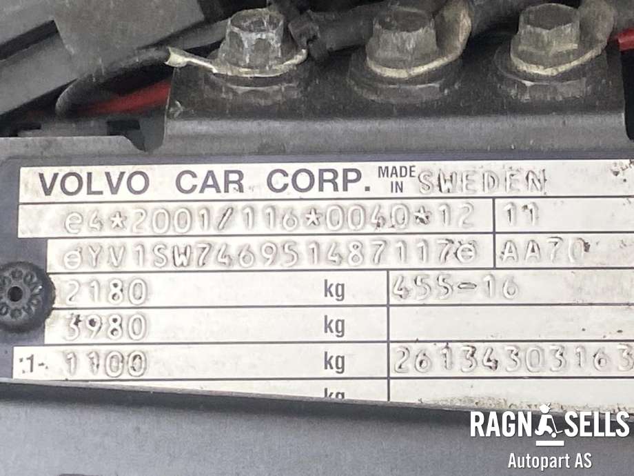 Volvo V70 2005-2007 (Type II, Fase 2) , Motorkode: D5244T(2), Girkassekode: 