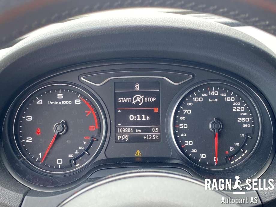 Audi A3 2012-2016 (Type III, Fase 1) , Motorkode: CZEA, Girkassekode: QRM