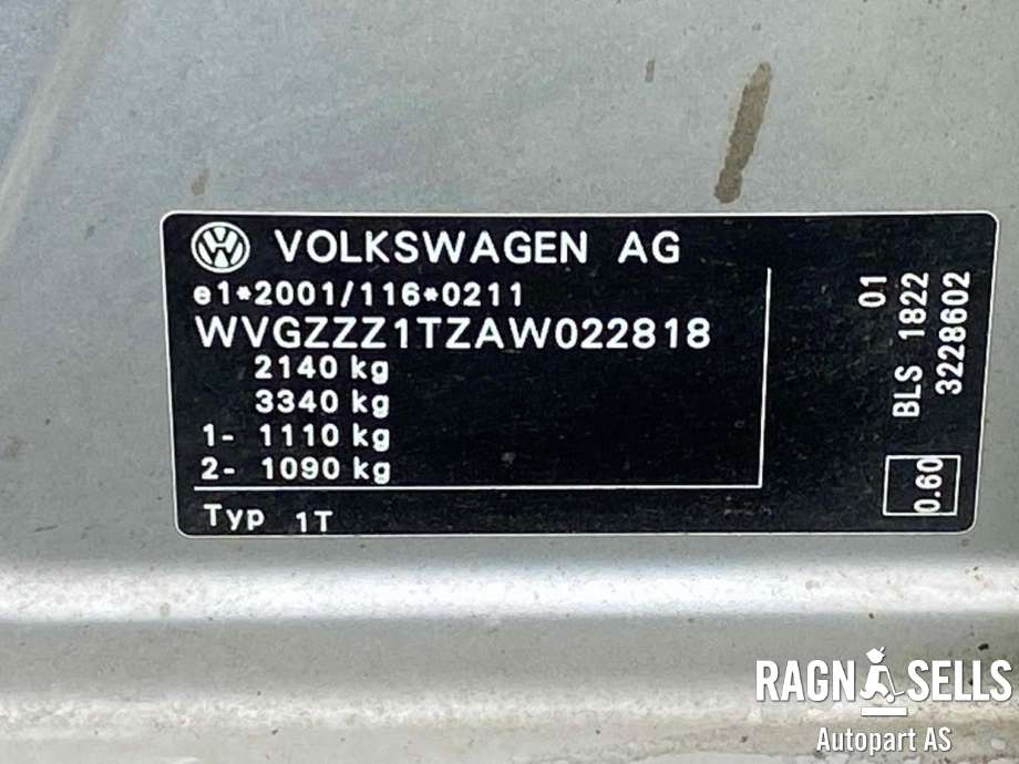 VW Touran 2007-2010 (Type I, Fase 2) , Motorkode: BLS, Girkassekode: KWD
