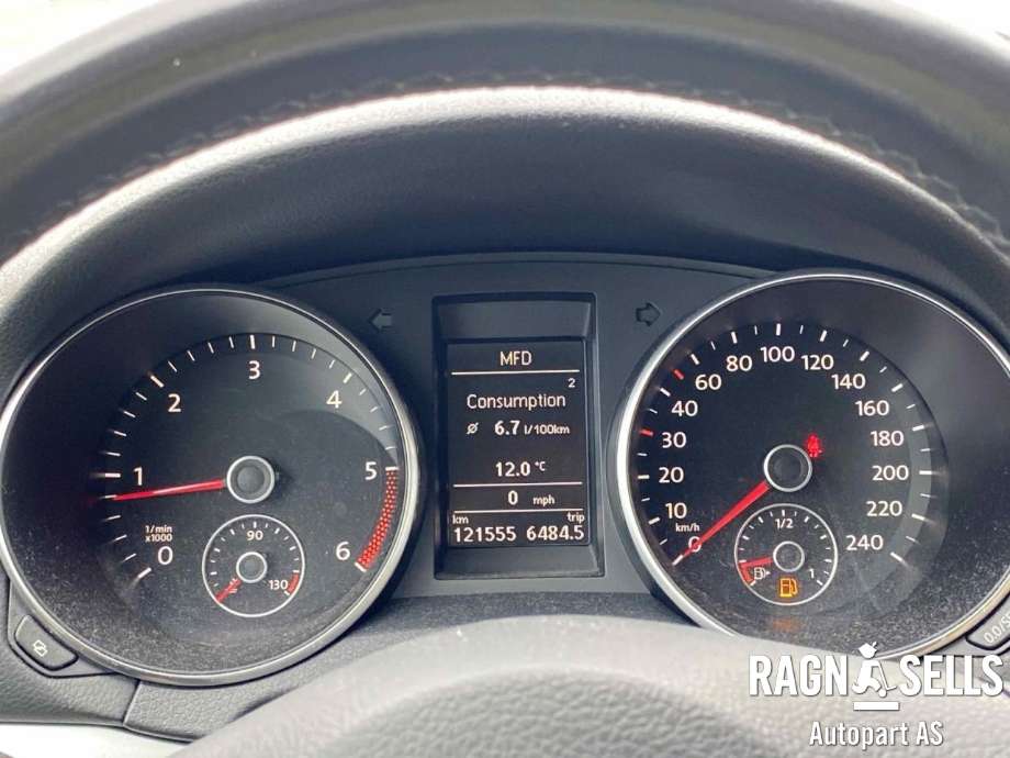 VW Golf VI 2008-2012 , Motorkode: CBA, Girkassekode: LHD