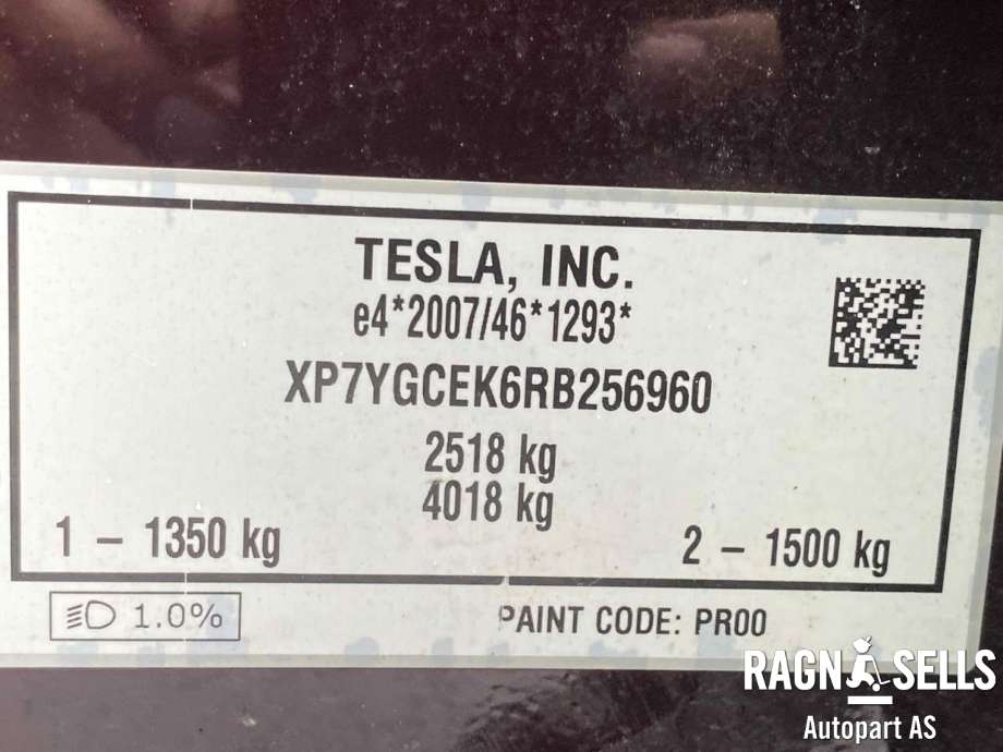 Tesla Model Y 2021-2024 (Type I) , Motorkode: 3D3|4D1, Girkassekode: 
