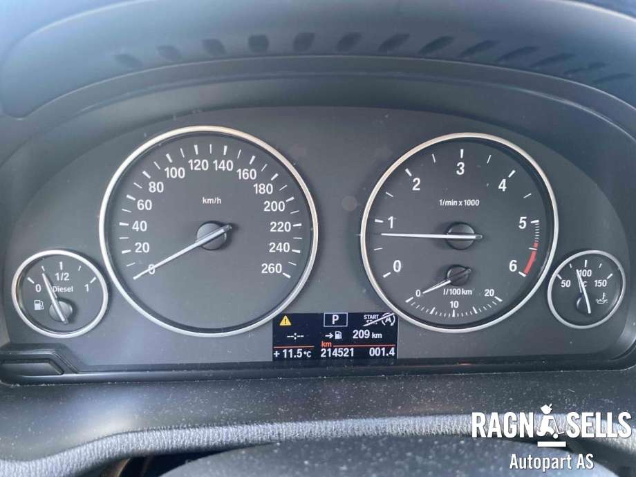 BMW X3 2010-2017 (F25) (F25), Motorkode: N47D20C, Girkassekode: 