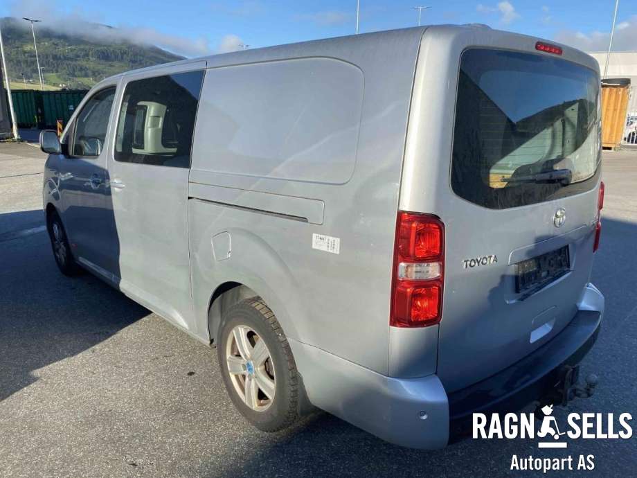 Toyota Proace 2016-->> (Type II) , Motorkode: AH01, Girkassekode: 