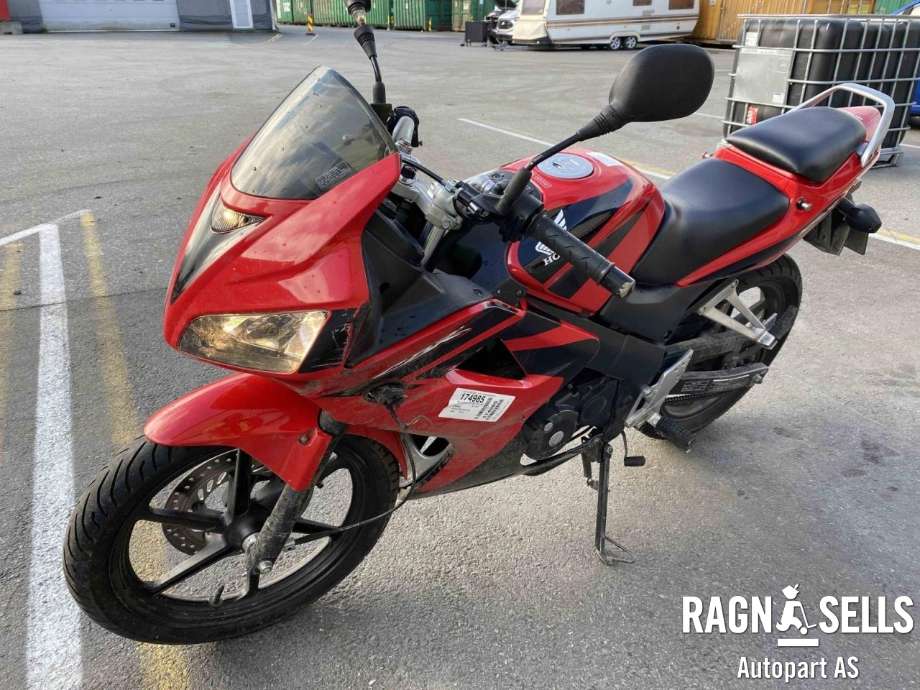 MC Honda CBR125R 2011-2016 , Motorkode: JC39E, Girkassekode: 