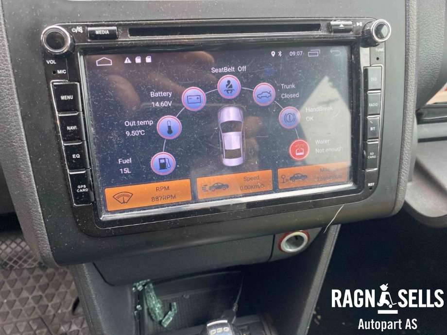 VW Touran 2010-2015 (Type I, Fase 3) delebil , Motorkode: CAY, Girkassekode: 