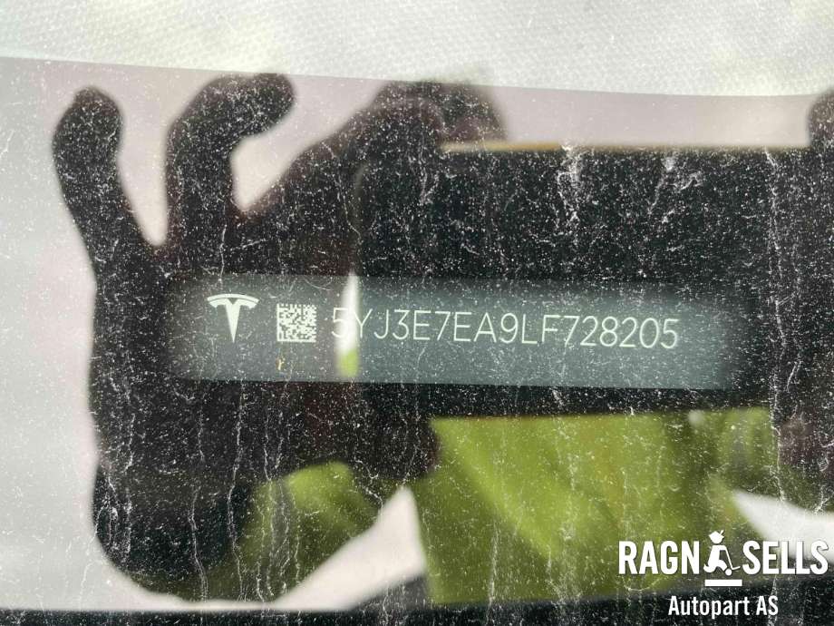 Tesla Model 3 2018-2023 (Fase 1) , Motorkode: 3D1, Girkassekode: 