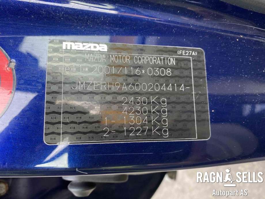 Mazda CX-7 2007-2012 , Motorkode: R2, Girkassekode: 