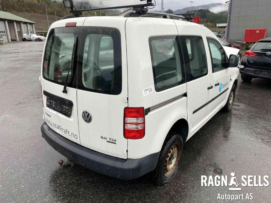 VW Caddy, 2010-2015 (Type III, Fase 2)  delebil , Motorkode: CAY