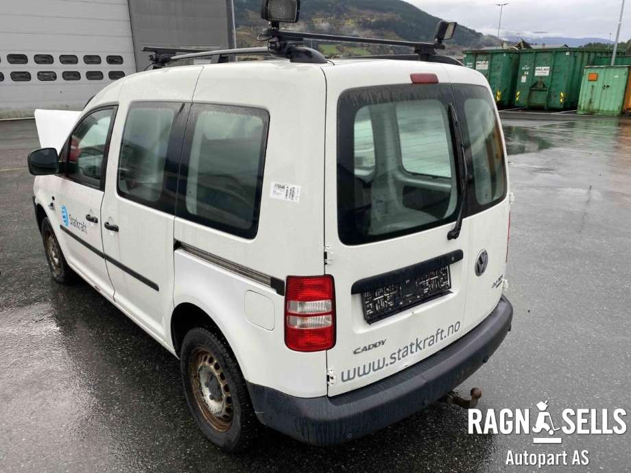 VW Caddy 2010-2015 (Type III, Fase 2) , Motorkode: CAY, Girkassekode: 