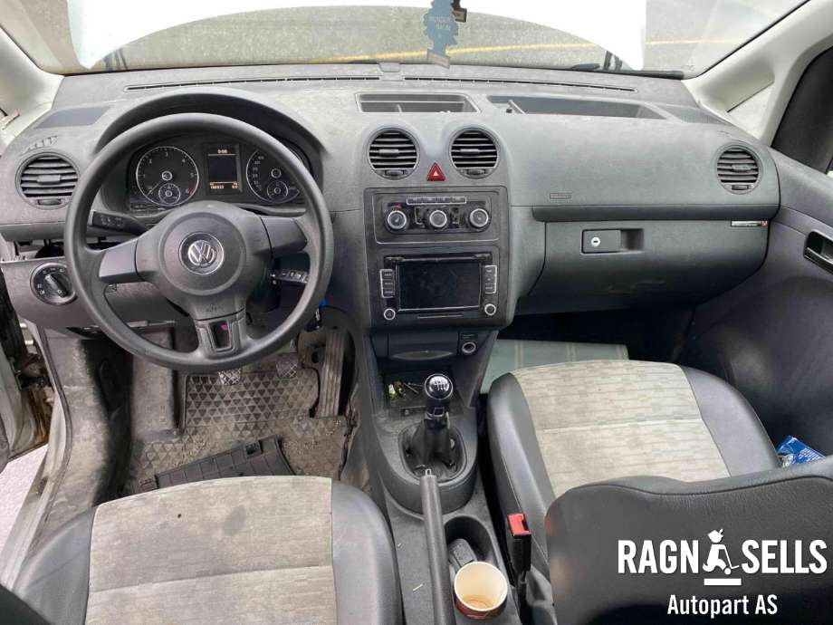 VW Caddy 2010-2015 (Type III, Fase 2) , Motorkode: CFH, Girkassekode: 