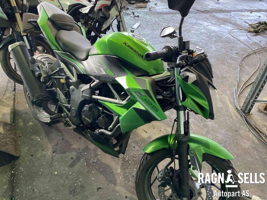 MC Kawasaki Z125 2018-->> delebil , Motorkode: BX125AE, Girkassekode: 