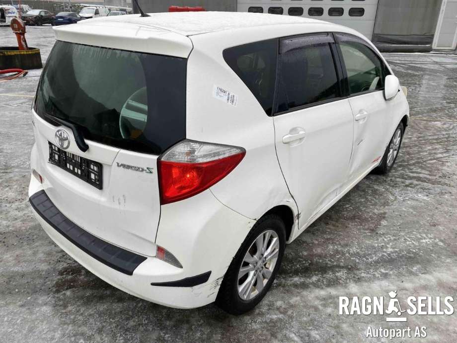 Toyota Verso-S 2011-2015 (COMBI) (COMBI), Motorkode: 1NR-FE, Girkassekode: 