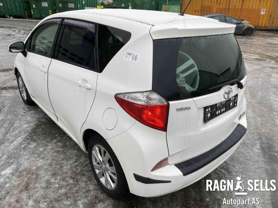 Toyota Verso-S 2011-2015 (COMBI) (COMBI), Motorkode: 1NR-FE, Girkassekode: 