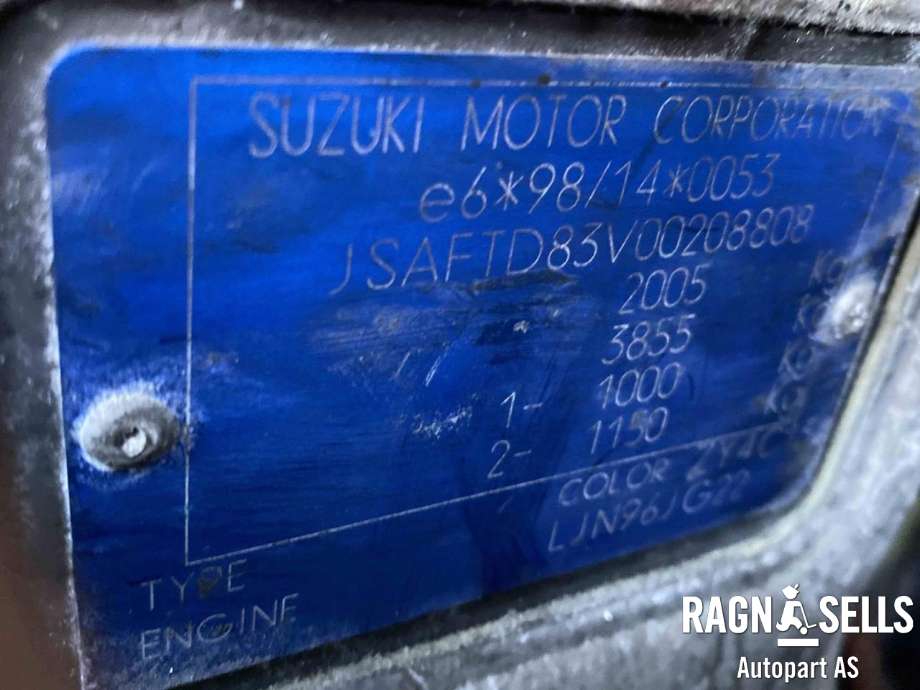 Suzuki Grand Vitara, XL-7 2001-2007 , Motorkode: RHW, Girkassekode: