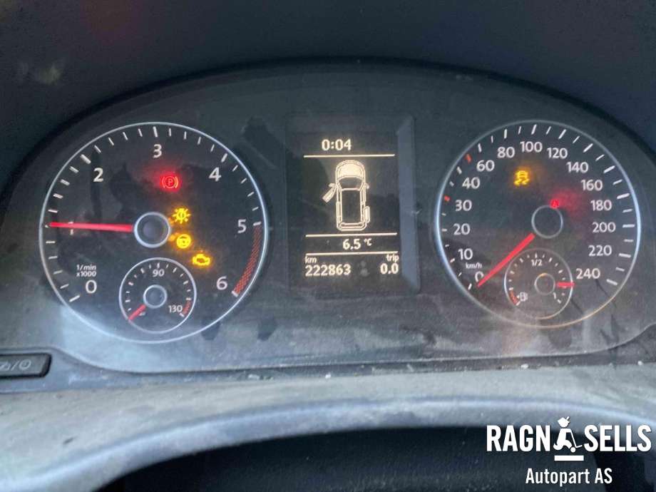 VW Caddy 2010-2015 (Type III, Fase 2) , Motorkode: CFH, Girkassekode: 