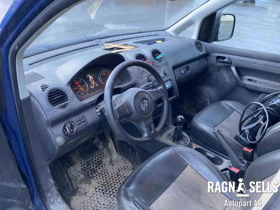 VW Caddy 2010-2015 (Type III, Fase 2) , Motorkode: CFH, Girkassekode: 
