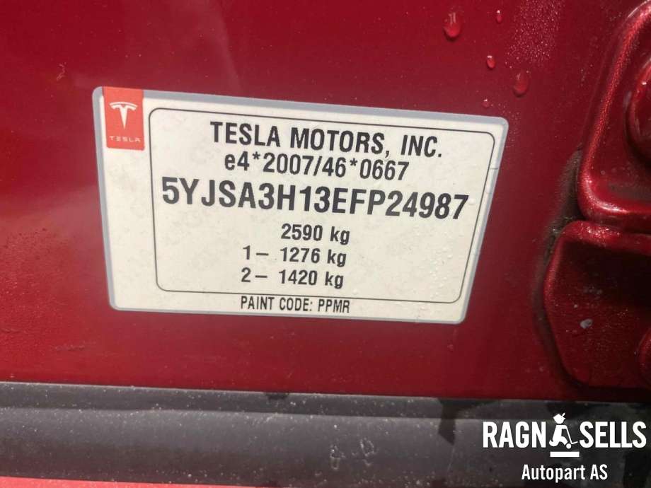 Tesla Model S 2013-2016 (Fase 1) , Motorkode: L1S, Girkassekode: 