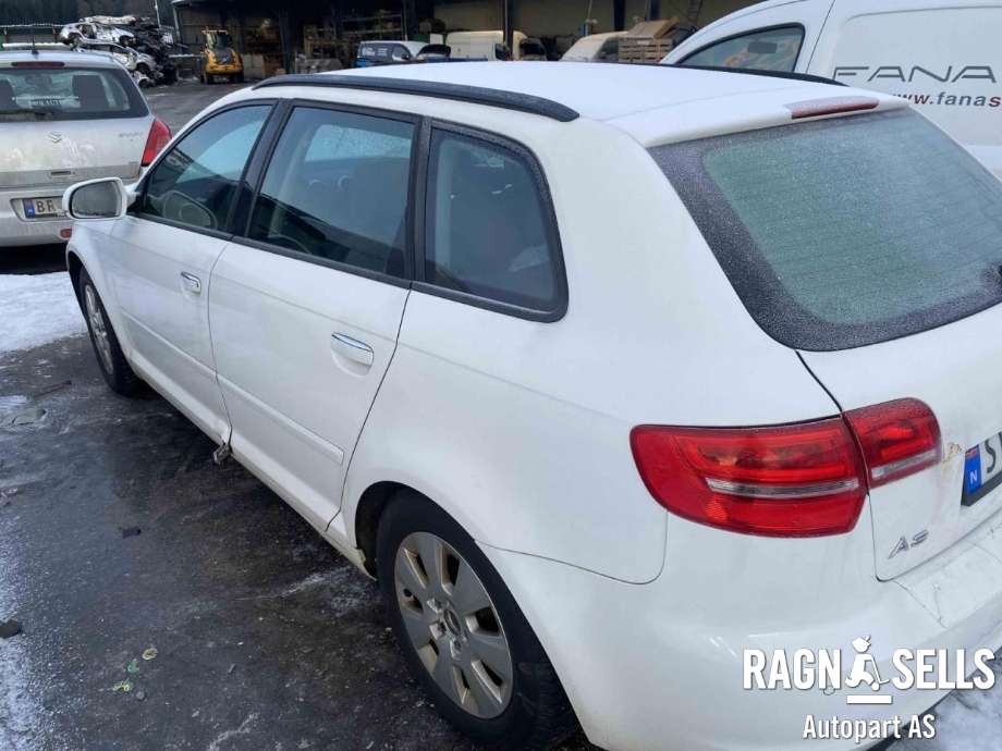 Audi A3 2009-2012 (Type II, Fase 2) delebil , Motorkode: CAY, Girkassekode: 