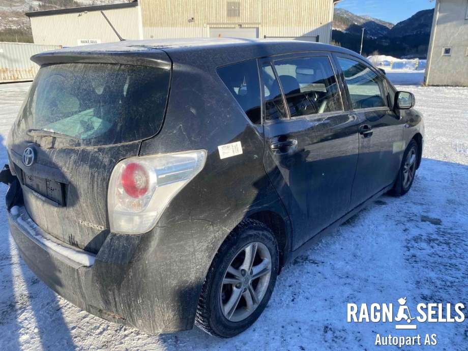 Toyota Verso 2009-2016 (Type III) delebil , Motorkode: 2ZR-FAE, Girkassekode: