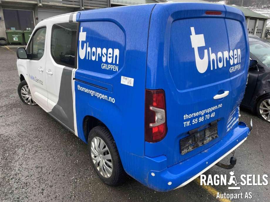 Peugeot Partner 2019-->> (Type III) , Motorkode: YH01, Girkassekode: 