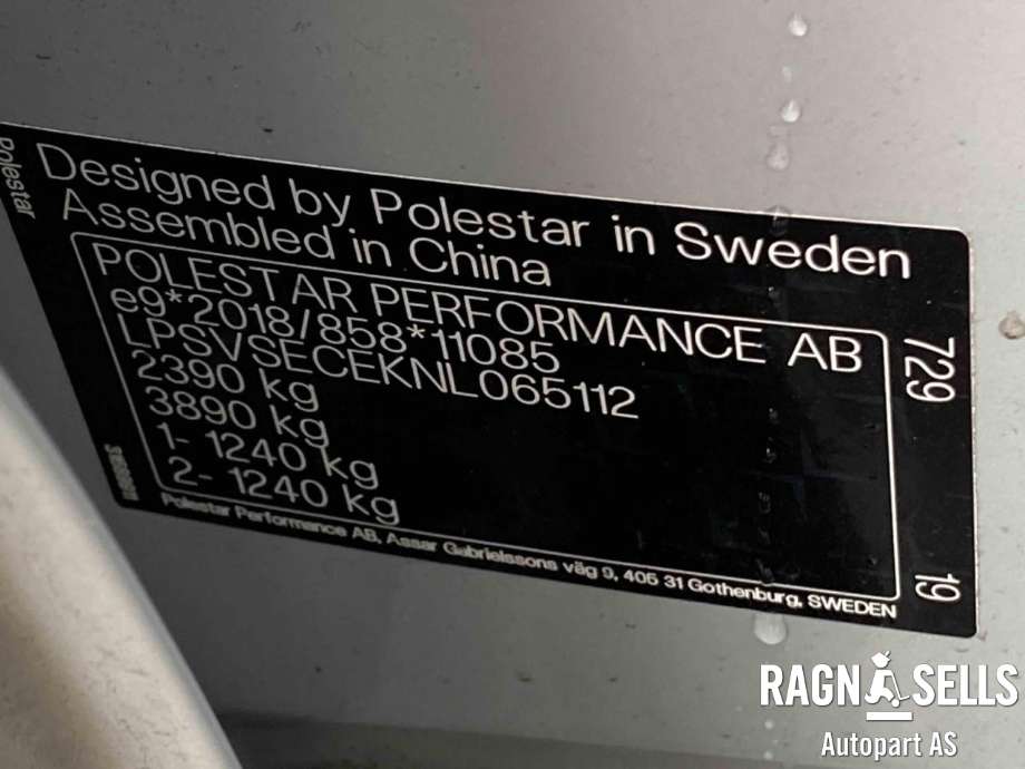 Polestar 2 2020-->> , Motorkode: EAD3.3, Girkassekode: 