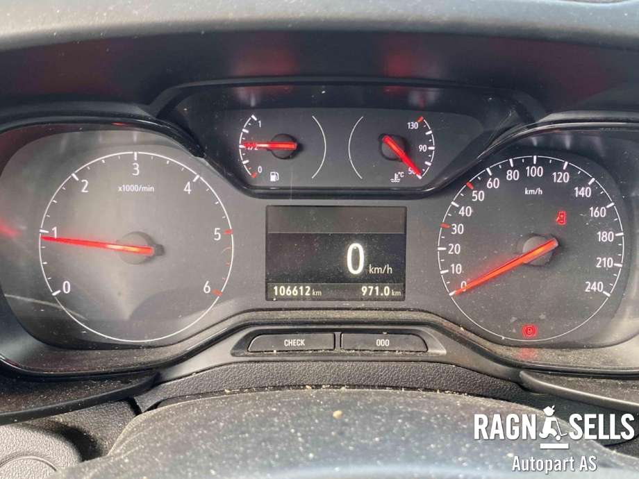 Opel Combo E 2019-->> delebil , Motorkode: YH01, Girkassekode: 