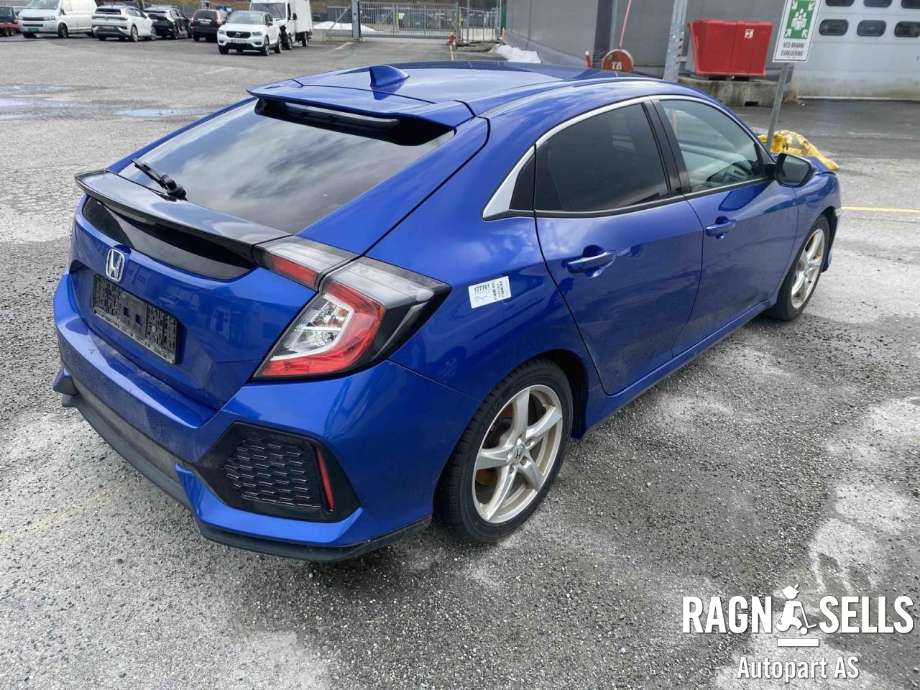 Honda Civic 2017-->> (Type X) delebil , Motorkode: P10A2, Girkassekode: 