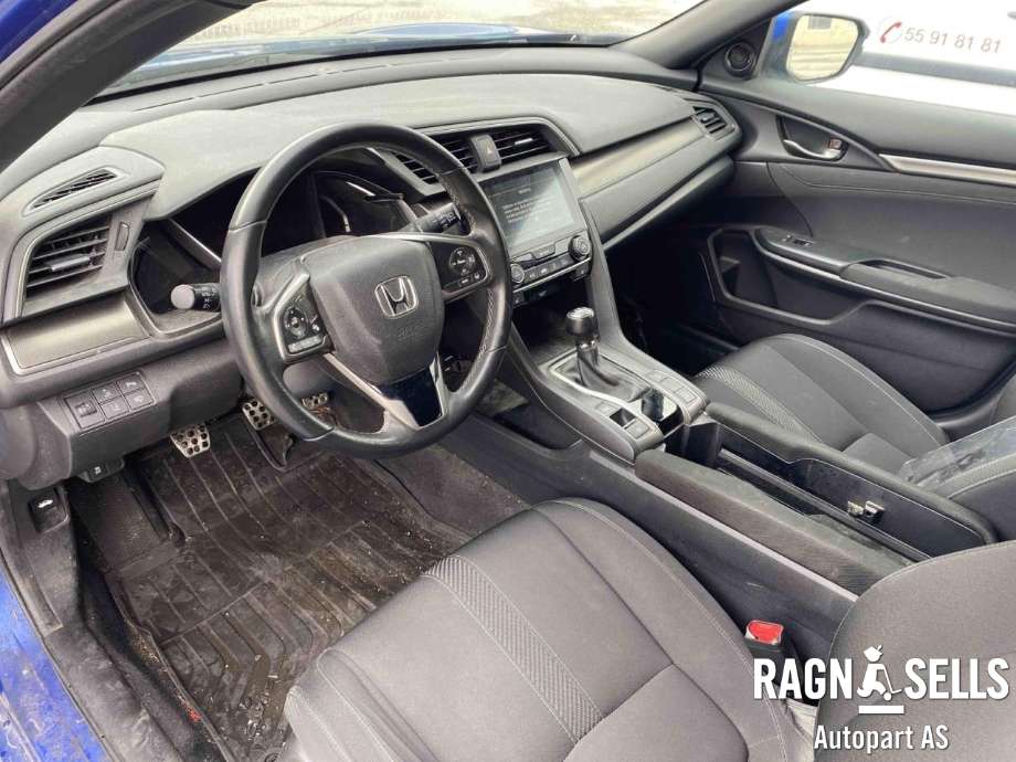 Honda Civic 2017-->> (Type X) delebil , Motorkode: P10A2, Girkassekode: 