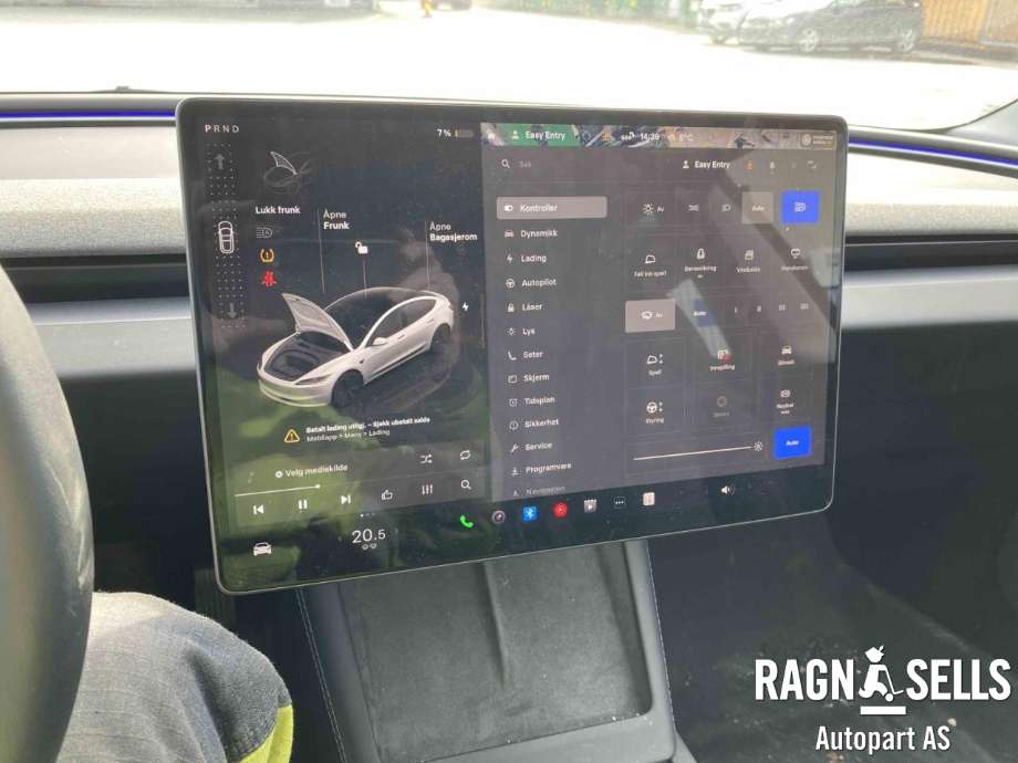 Tesla Model 3 2024-->> (Fase 2) , Motorkode: 3D7, Girkassekode: 