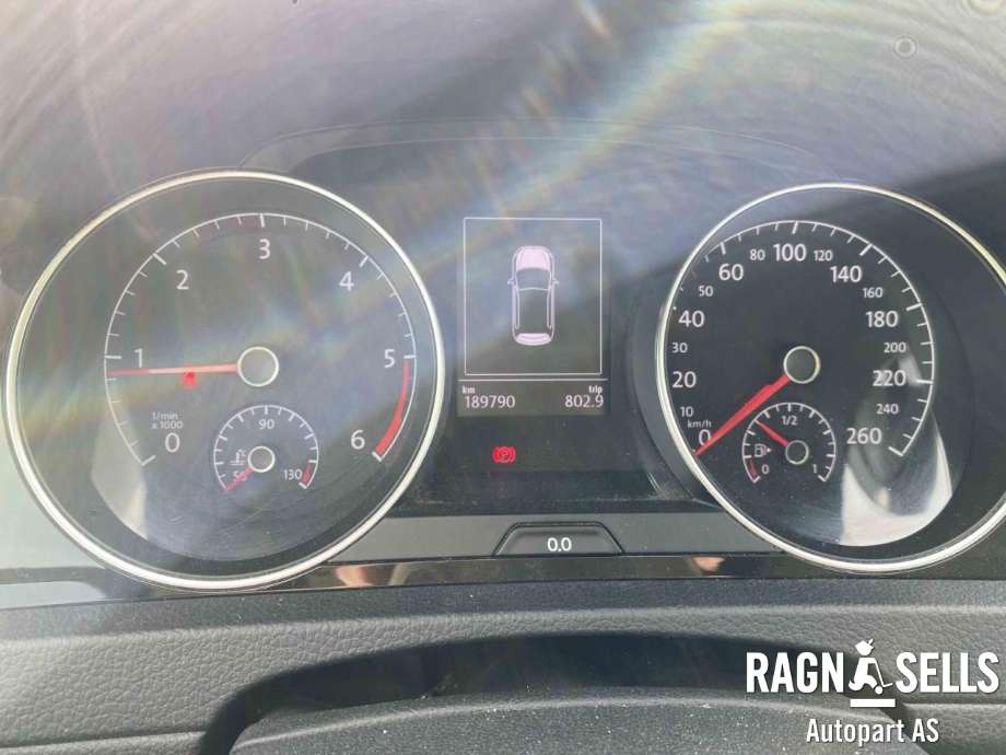 VW Golf VII 2012-2017 (Fase 1) , Motorkode: CLH, Girkassekode: 