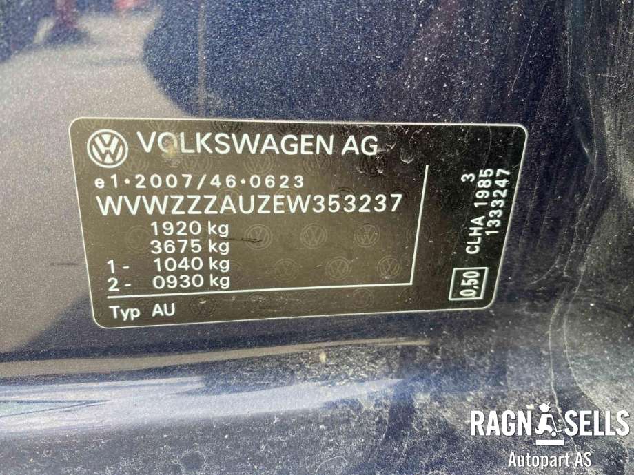 VW Golf VII 2012-2017 (Fase 1) , Motorkode: CLH, Girkassekode: 