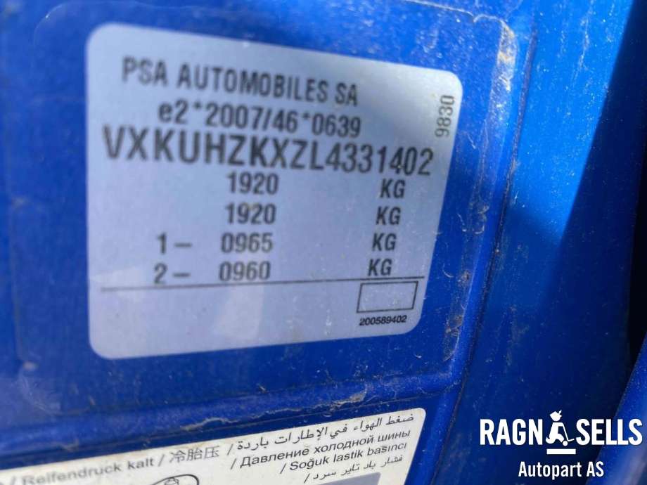 Opel Corsa-e 2019-->> , Motorkode: ZK01, Girkassekode: 
