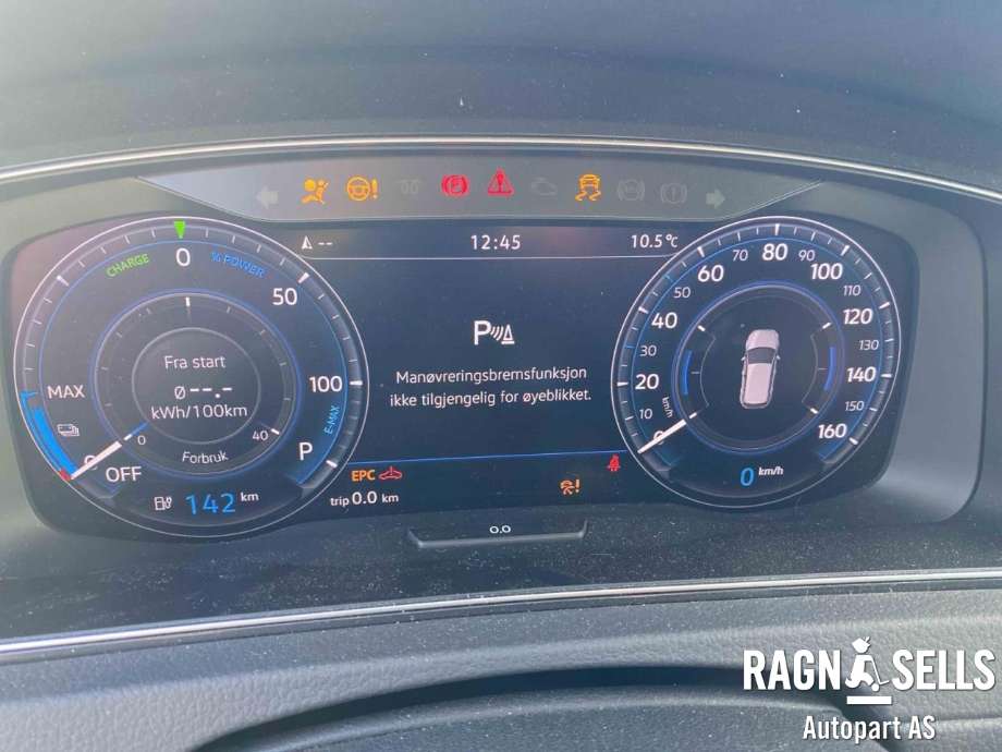VW e-Golf 2017-2020 (Fase 2) , Motorkode: EAZ, Girkassekode: 