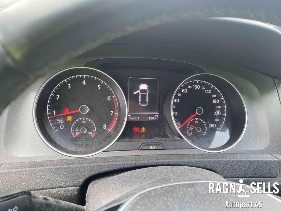 VW Golf VII 2012-2017 (Fase 1) , Motorkode: CYV, Girkassekode: 