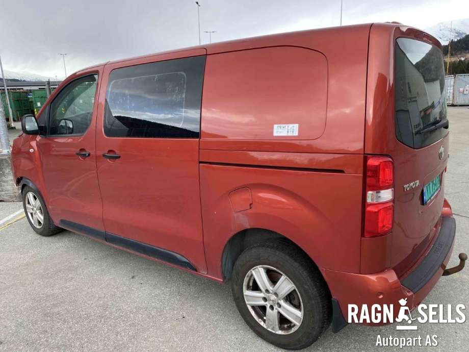 Toyota Proace 2016-->> (Type II) delebil , Motorkode: AH01, Girkassekode: 