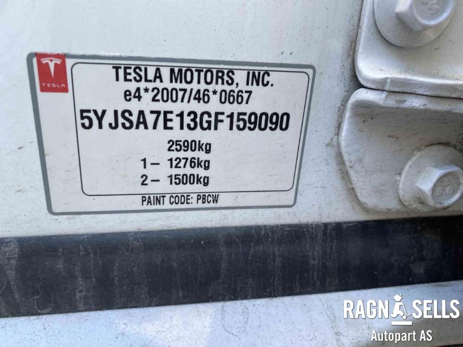 Tesla Model S 2016-2021 (Fase 2) , Motorkode: L1S, Girkassekode: 