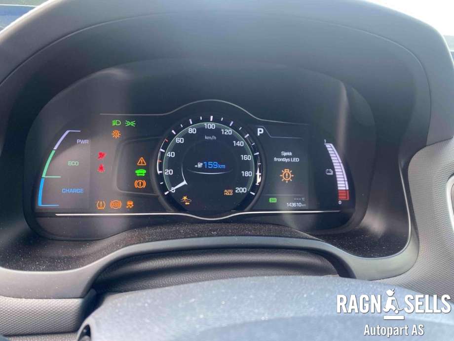 Hyundai Ioniq Electric 2019-->> (Fase 2) delebil , Motorkode: EM09, Girkassekode: 