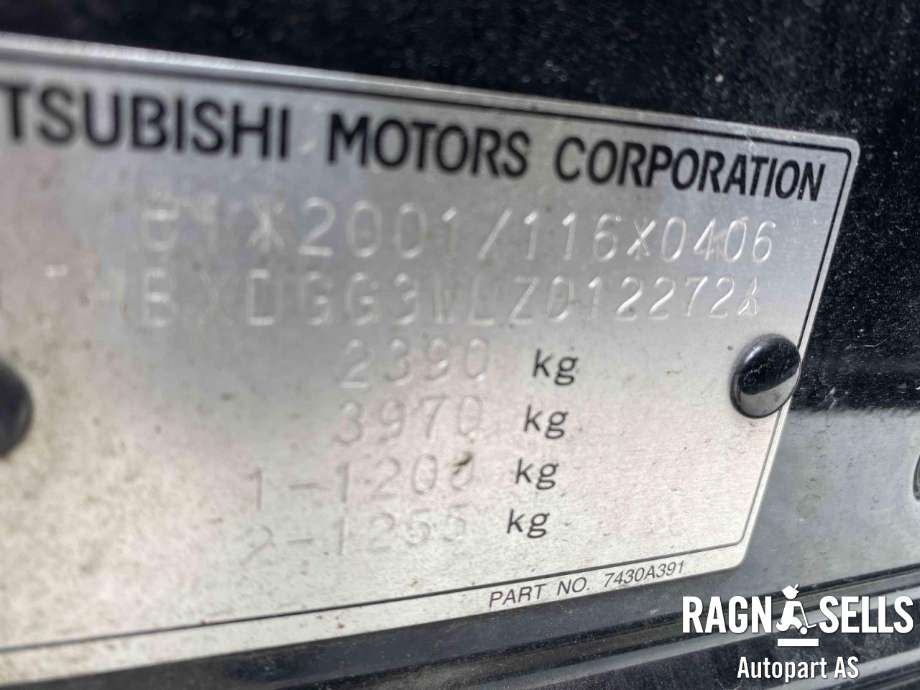 Mitsubishi Outlander 2015-->> (Type III, Fase 2) , Motorkode: 4B12|S61|Y61, Girkassekode: 