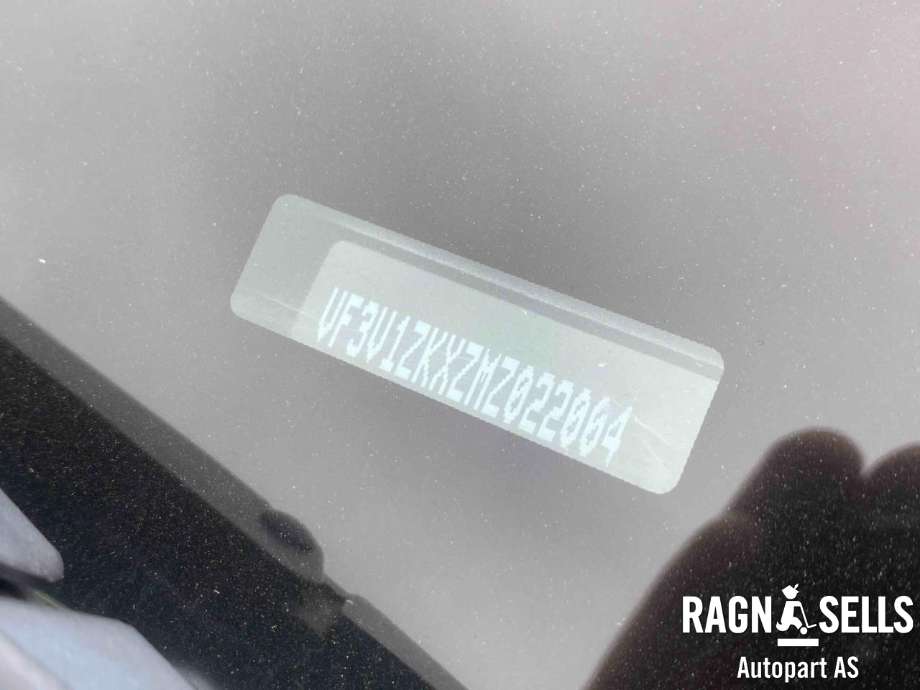 Peugeot Expert 2016-->> (Type III) delebil , Motorkode: ZK01, Girkassekode: 