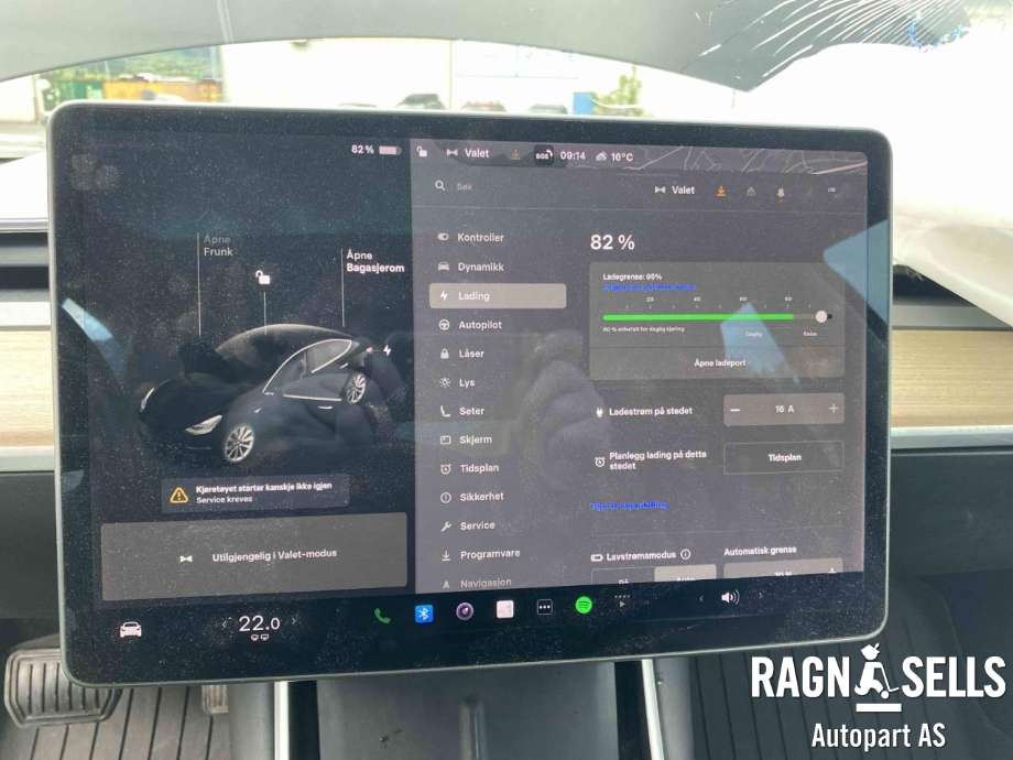 Tesla Model 3 2018-2023 (Fase 1) delebil , Motorkode: 3D3|3D5, Girkassekode: 