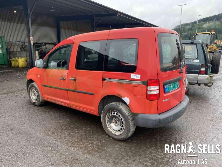 VW Caddy 2010-2015 (Type III, Fase 2) delebil , Motorkode: CFH, Girkassekode: