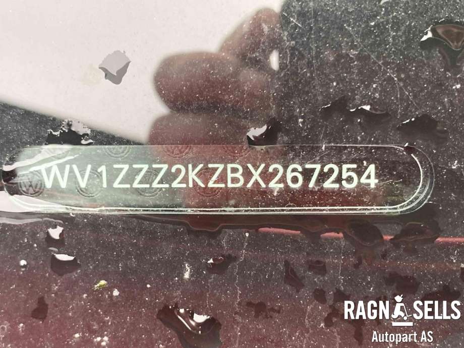 VW Caddy 2010-2015 (Type III, Fase 2) delebil , Motorkode: CFH, Girkassekode: