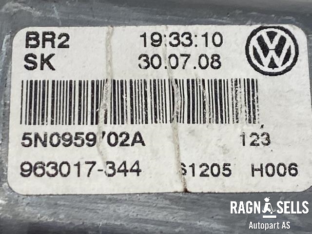 Ruteheis, kun motor, høyre foran til VW Tiguan 2007-2011 (Type I, Fase 1)  (5N0959702A|)